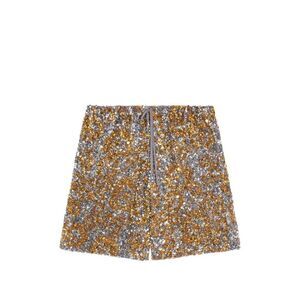 Dries Van Noten Men Sequined Shorts